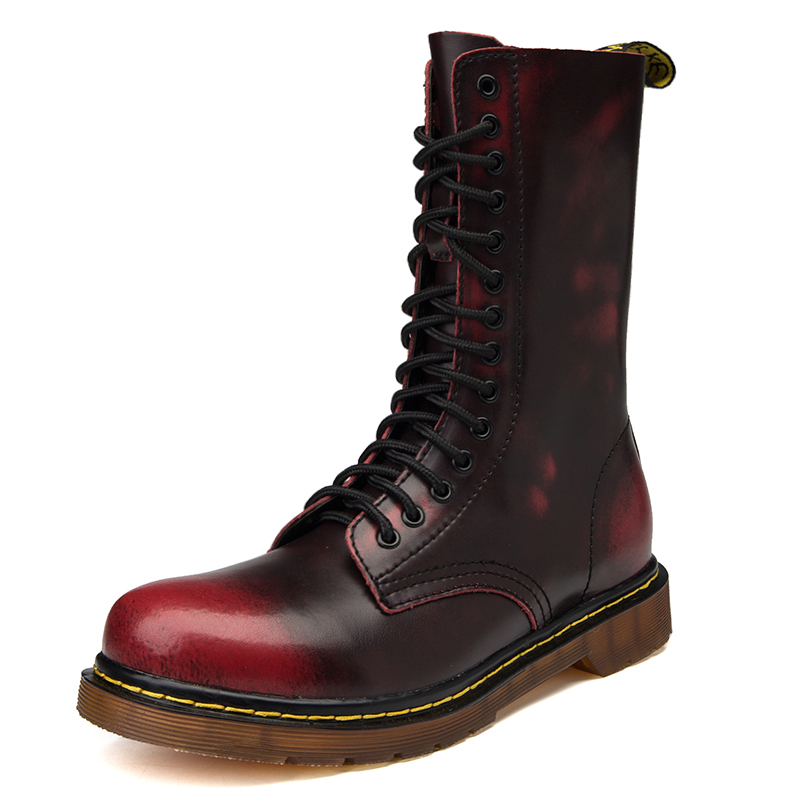 

Unisex High Top Desert Tactical Boots Mens Work Safty Shoes Army Combat Boots Militares Tacticos Zapatos Autumn Botas, Black