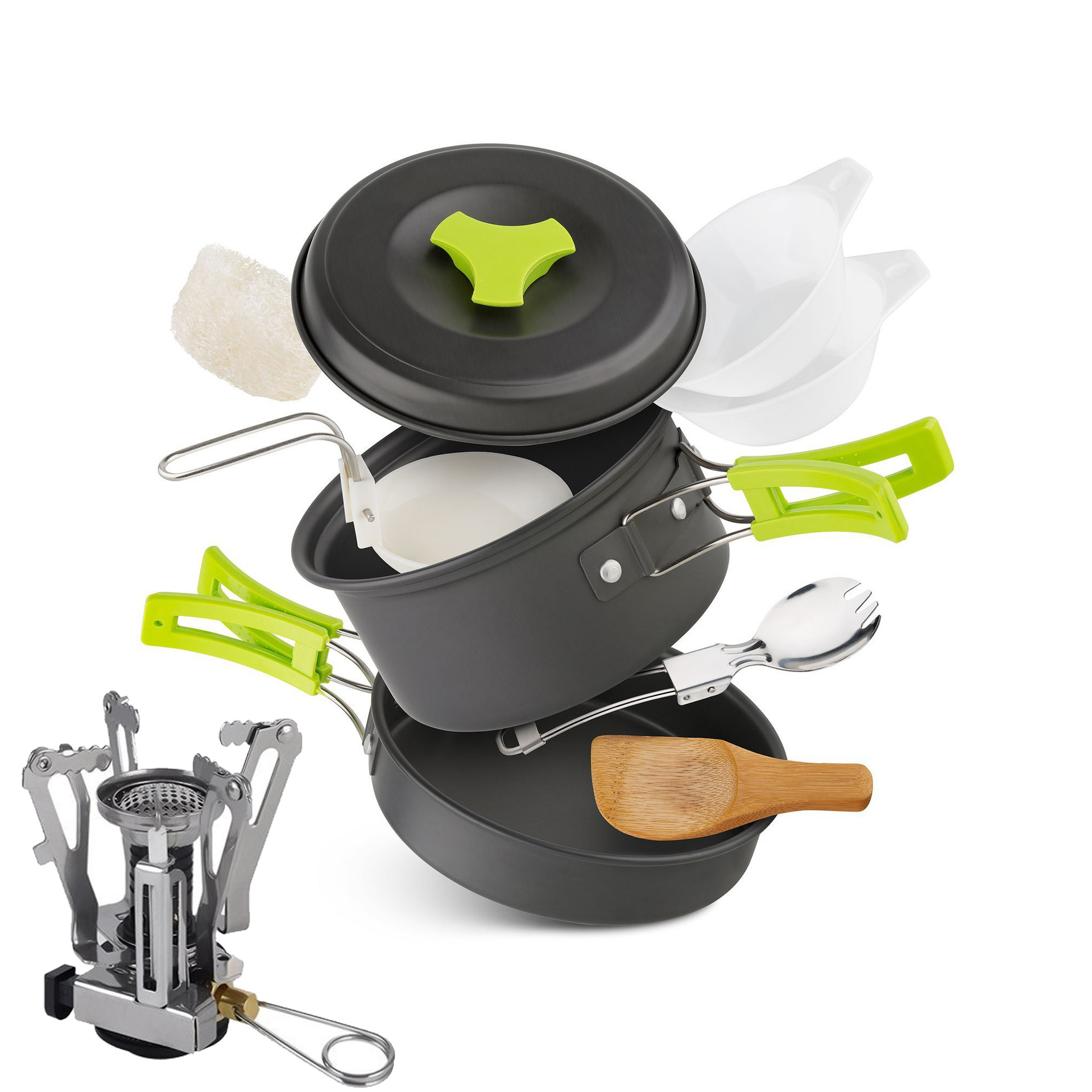 Leichte Mini Gasherd Brenner Ofen Outdoor Camping Picknick Angeln BBQ