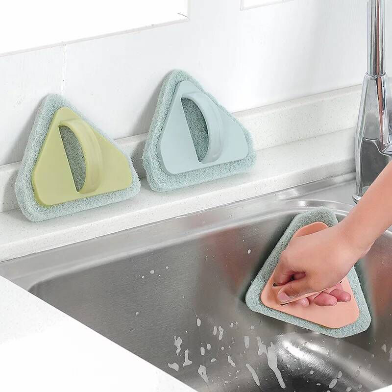 

Triangle Sponge Long Handle Car Wash Brush Strong Water Absorption Car Cleaning Tool