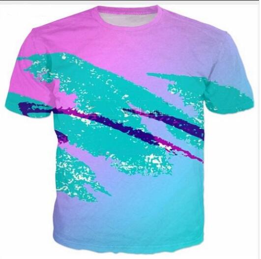 

2020 t shirt men Newest Cup 90s Jazz Solo T-shirt 3D Printed T-shirts Men Women Casual Shirt Fitness T Shirt Tees Tops LJ0174, White;black