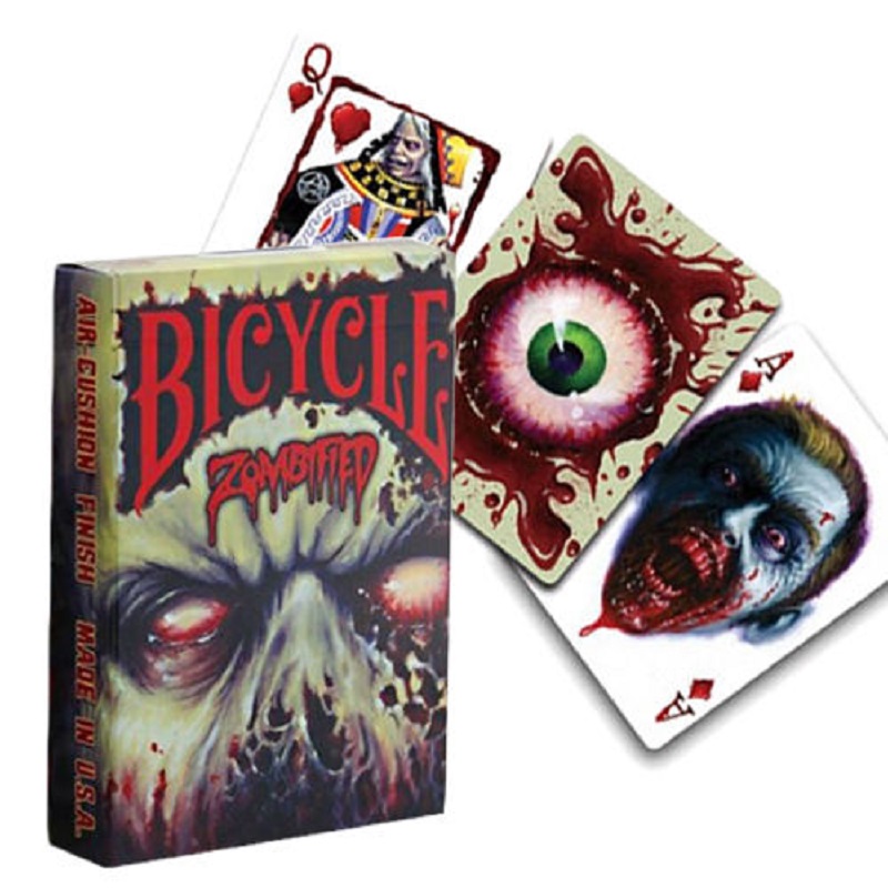 

Bicycle Zombified Playing Cards Zombie V3 Deck Poker Size USPCC Custom Limited Edition Magic Card Games Magic Tricks Props