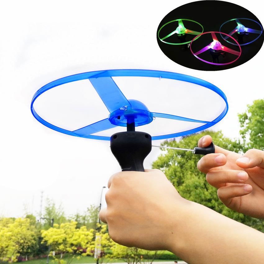 pull string flying toy