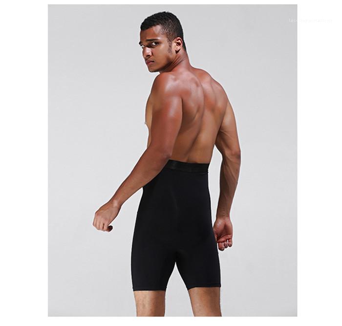 Waist Shaping Pants Control Body Shapers Waist Trainer Slimming Shapers Breathable Mens Shapers Keep Waist Lifting Hip Skinny High
