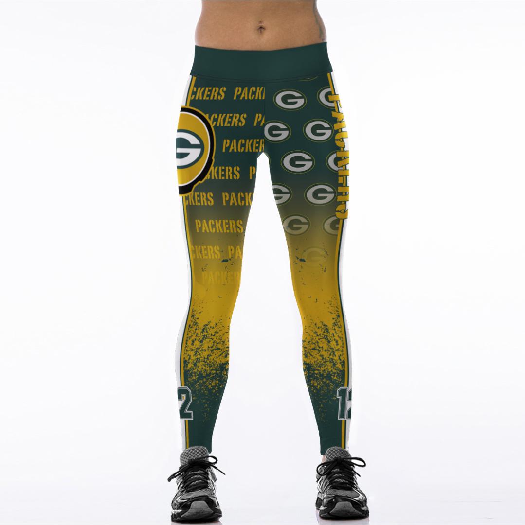 

3D sexy print running tight pants lady sweatpants, Mint