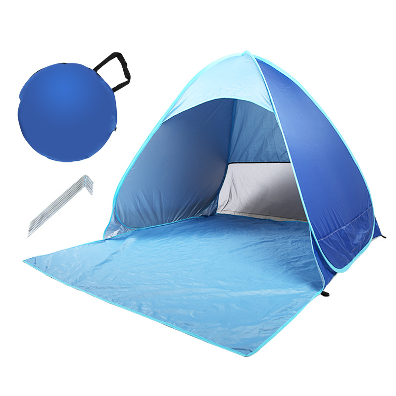 

Automatic Tent UV Protection Outdoor Camping Tent 2 People Instant Up Beach Lightweight Sun Shelter Tents Cabana Awning