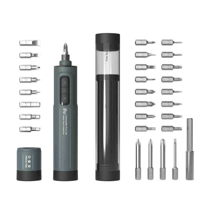 

6.3mm Electric Screw Driver Power Lithium Electric Screwdriver 3 Speed LED Lights Compact Rechargeable Electromotion Screwdriver