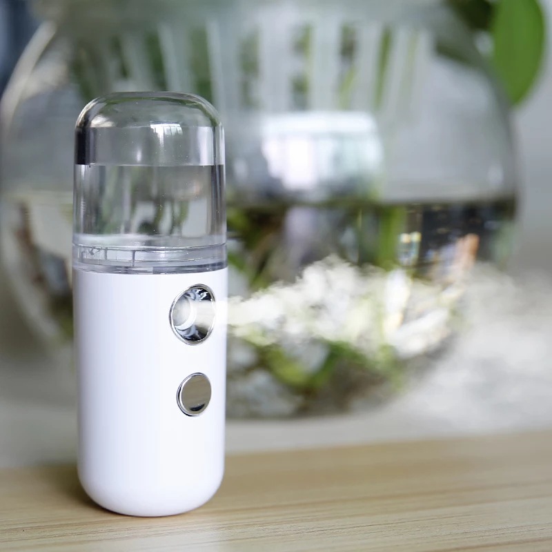 Hot selling USB Mini facial steamer electric steam nano mist sanitizer sprayer for disinfecting and face hydrating