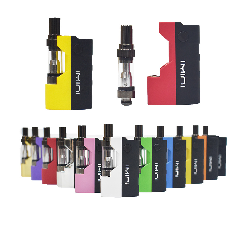 

Ecigs imini Box Mod 500mAh Vape Pen Battery Mod Battery For AC1003 th205 92a3 510 Thread Vaporizer Thick Oil Cartridges Tank