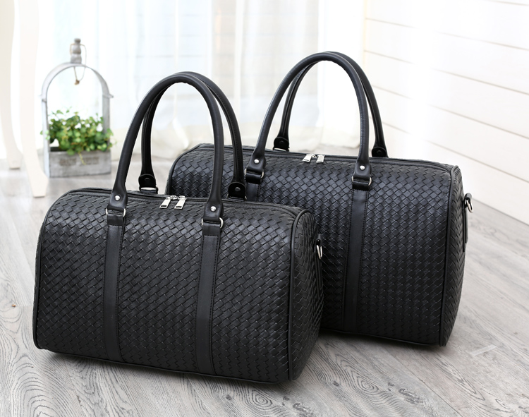 

Pink Sugao duffel bags designer travel bag new fashion men and women shoulder handbag outdoor travel bag pu leather duffel bags BHP, Small size:42*20*23cm