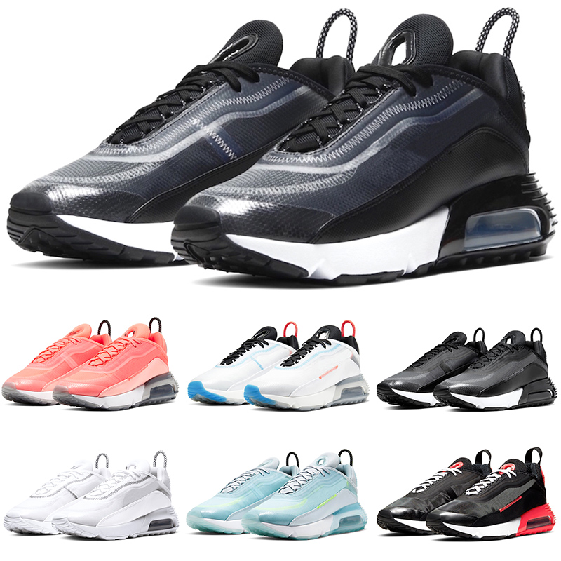 Nike Air Max Haute Qualité 2090 Chaussures De Course Hommes Femmes Hommes Formateurs Stock Pur Platine Anthracite Noir Blanc Canard Camo Nouveau