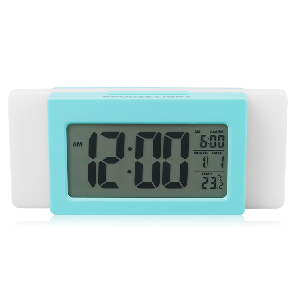 

LED Digital Intelligent Alarm Clock Snooze Function Backlight Calendar Temperature Display Intelligent Light Sense Alarm Clock