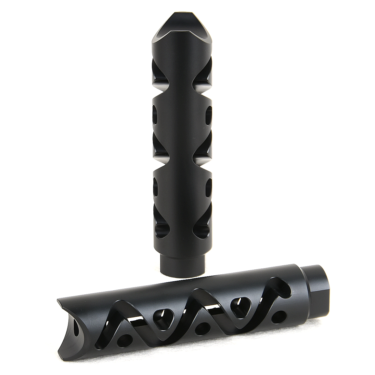 

7.62 .308 .300cal Muzzle Brake Compensator 5/8x24 Pitch Thread 5.5 Inch Length 7075 Aluminium OD, Customize