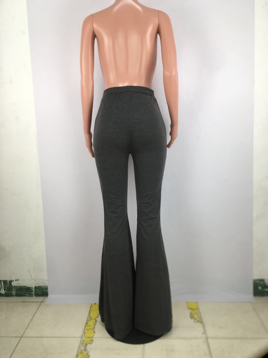 bell bottom jogging pants