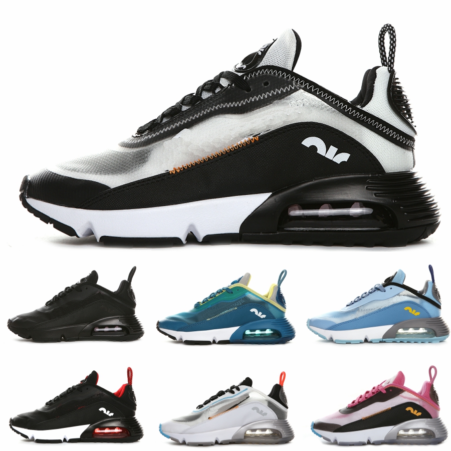 

NEW 2090 B30 black white casual shoes trainer Sneaker for Men & Women Lover Running shoes Sport Shoes
