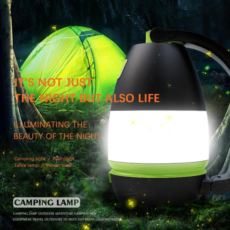 

Camp Lamp LED Camping Light USB Rechargeable Dimmable Spotlight Work Light Waterproof Searchlight Emergency Torch