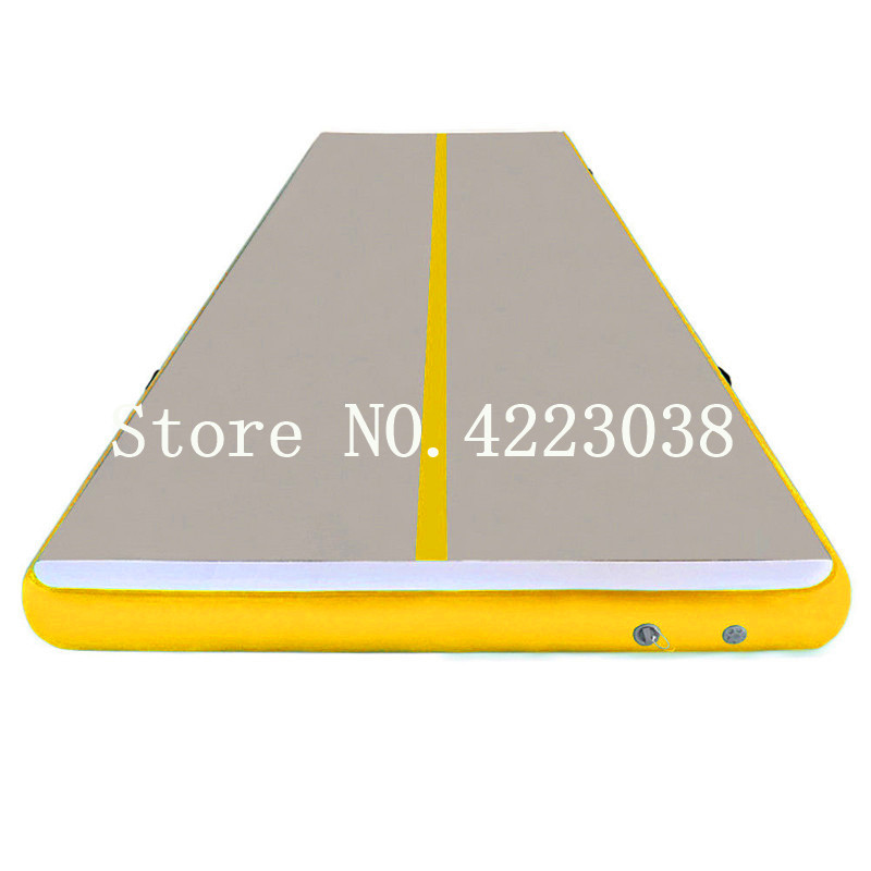 

8x2x0.2m inflatable gym mat,inflatable gym air track, factory directly supplied floating mat for sale