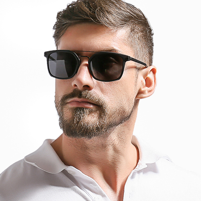 2021 High Quality Fashion Designer Men's Polarized Sunglasses New TR90 Sun Glasses Frame For Men Aviator Shades Outdoor Sports Case +Cloth +Bag