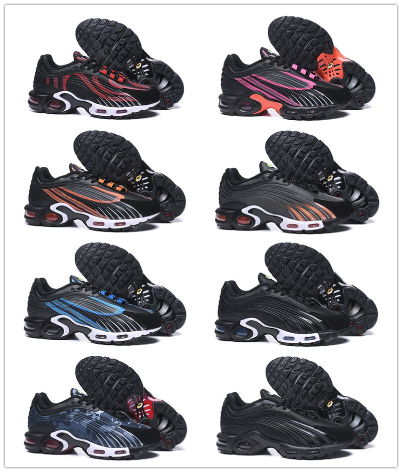 

2020 Tn Plus SE Men Sports Running Shoes Cheap Cushion Tn Plus Chaussures Ultra OG Black Blue Breathable Sneaker