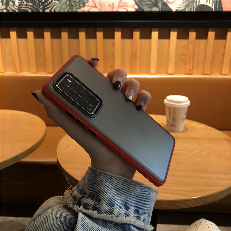 

C6-1123 silicone case for huaweiP40 ultra thin protective back cover, Black