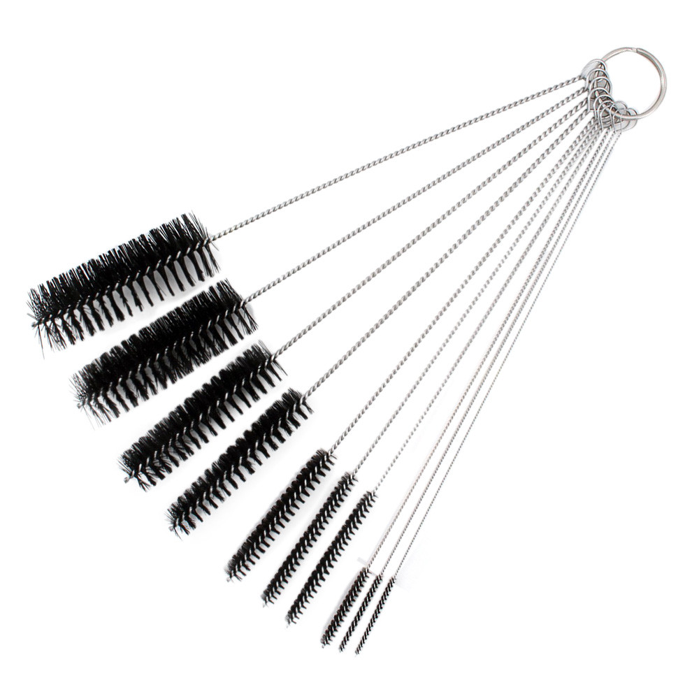 

10 Pc Brush Set Mini Nylon 4inch Kitchen Bottle Cleaning Brush Tool &Wholesales Promotion New