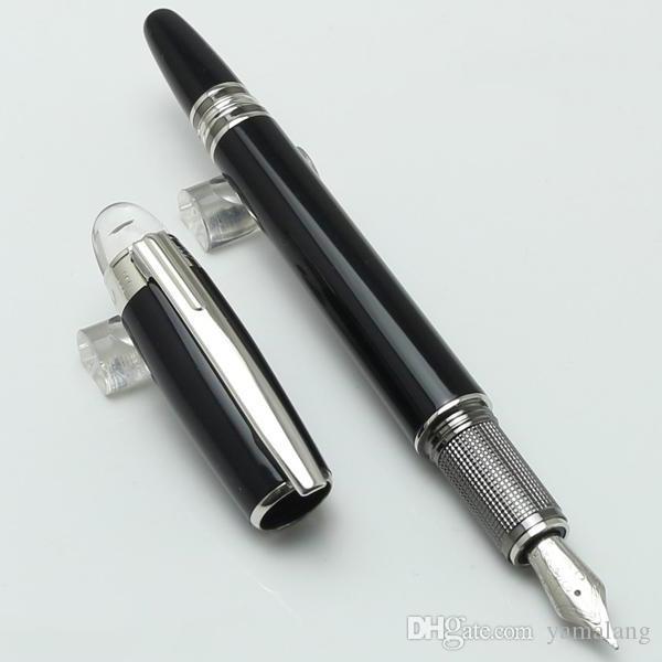 

High Quality Luxury 14k 4810 Fountain pen transparent cap Classique black resin with serial numer @yamalan, Customize