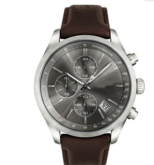 

2019 Men's Grand Prix Chronograph Watch 1513476, Slivery;brown