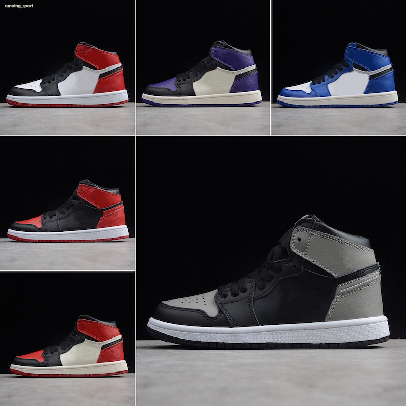 

Kids 1s Basketball Shoes Children Boy and Girl 1 Top 3 Bred Black Red White Sneakers Kids Birthday Gift, Color 6