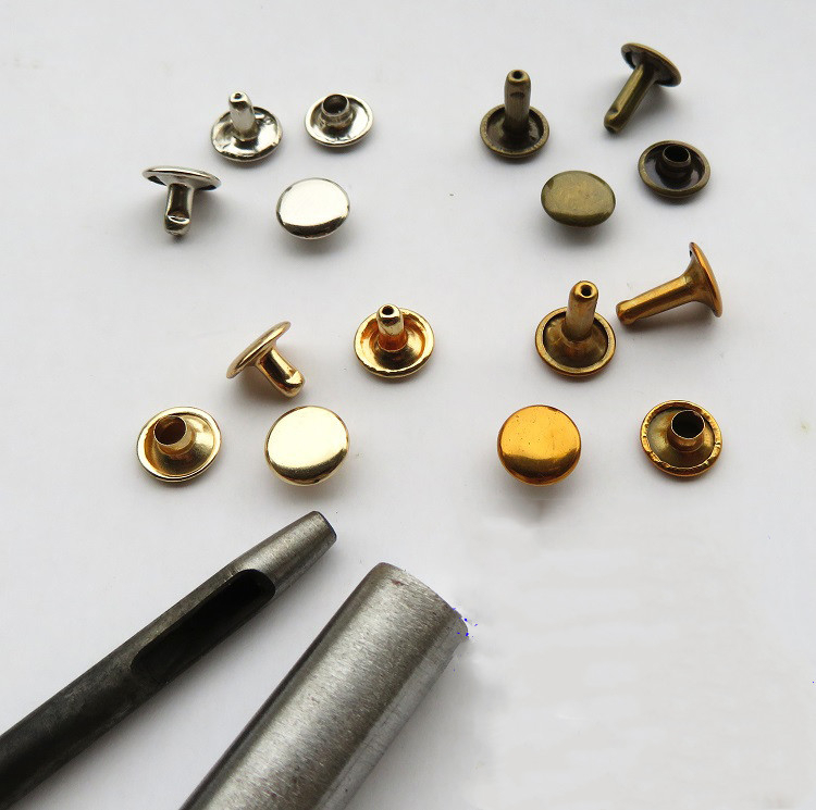 16 mm métal rapide Rivet Rivets BOUTON TROU snap Leather Craft attaches Sacs Bricolage