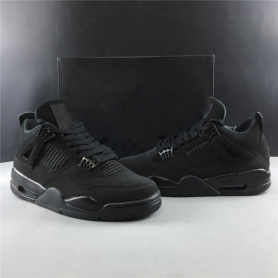 

7~13.5 size 2020 Release Authentic 4 Black Cat Luxury 4S Man Basketball Shoes Sports Sneakers With Original Box CU1110-010