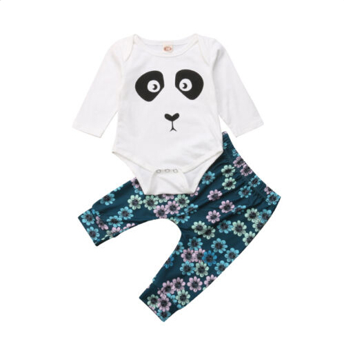 roupa infantil panda