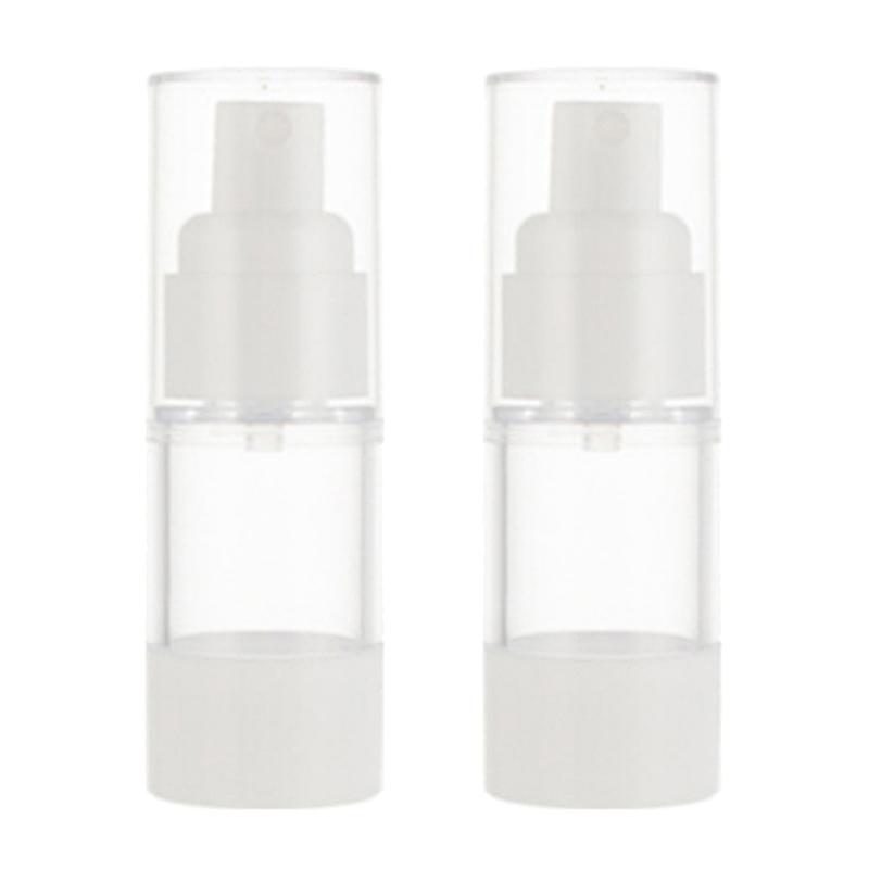 

Lots 2 Makeup Aftershave Airless Spray Bottles Travel Portable Sprayer Container