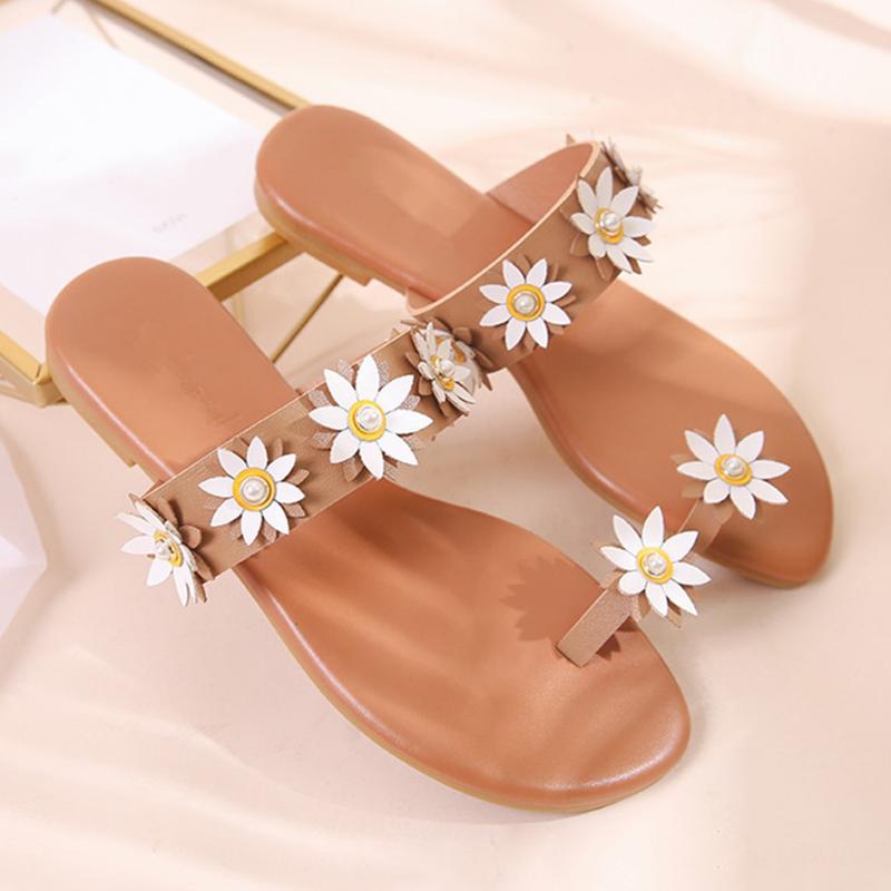 

SAGACE Women Flip Flops shoes woman sandals women slippers Non-slip beach shoes Fashion new 2020 summer Large size Flats ladies, Bk