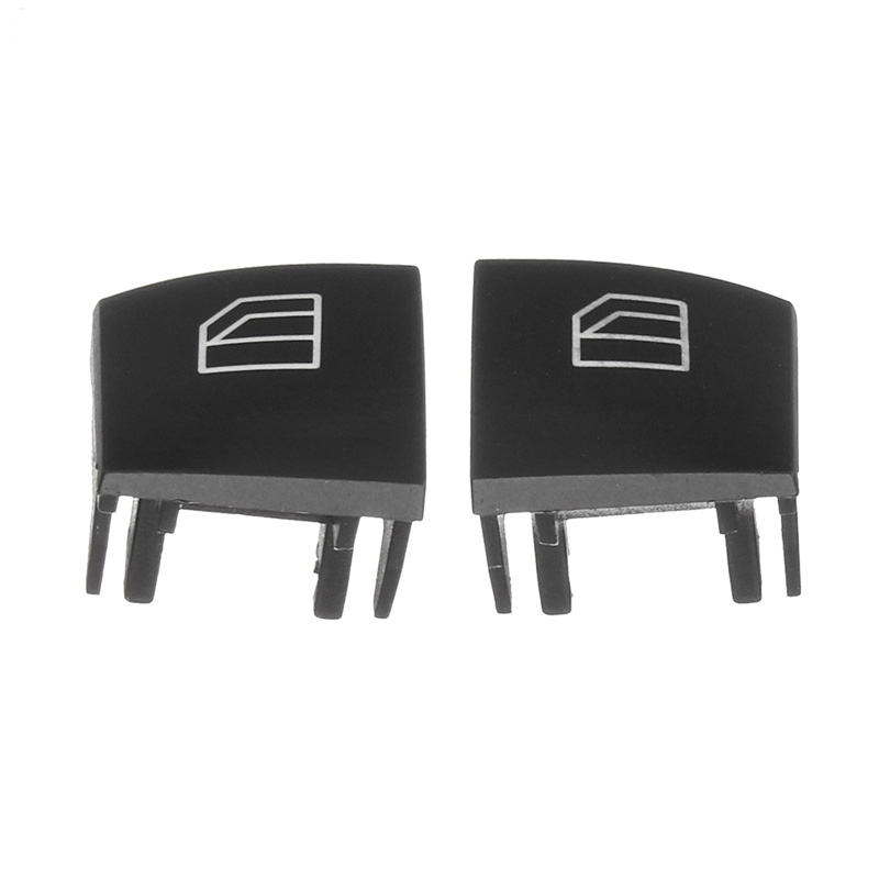 

2PCS Car Driver Window Switch Repair Button Cap For ML GL R Class W164 X164 W251