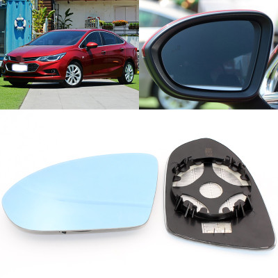 

For Chevrolet Cruze large vision blue mirror anti car rearview mirror heating wide-angle reflective reversing lens
