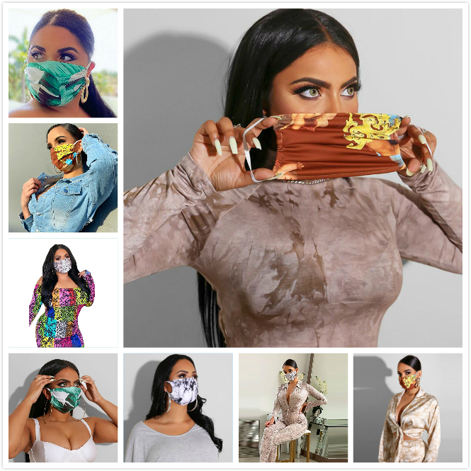 

Brand Masks Nonwoven Fabric designer Face mask Luxury Letter Sunproof Dustproof Cycling Sports Mouth Breathable Masks Washable Women