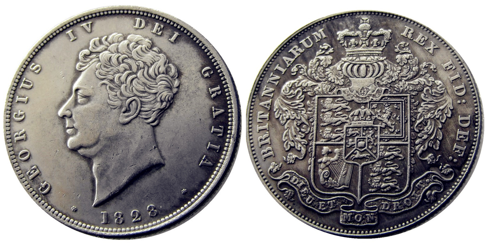 

Great Britain George IV 1828 Half Crown Copy Coin home accessories
