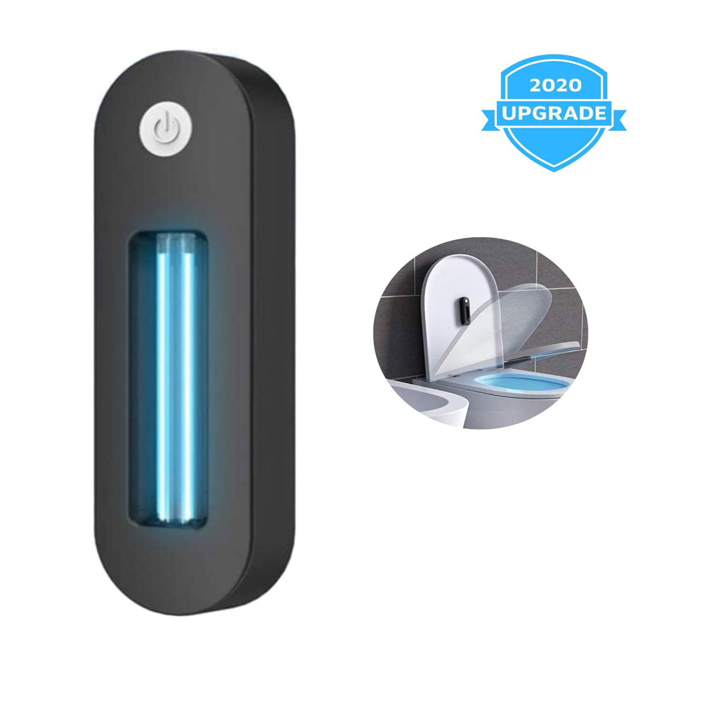 

UV Light sanitizer, USB Charging Portable Ultraviolet Disinfection Lamp Toilet Disinfection Ligh Also for Wardrobe Shoebox