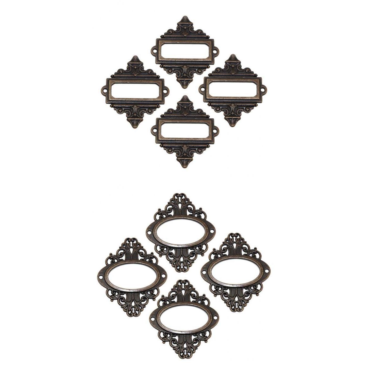 

office file drawer cabinet card tag label holder