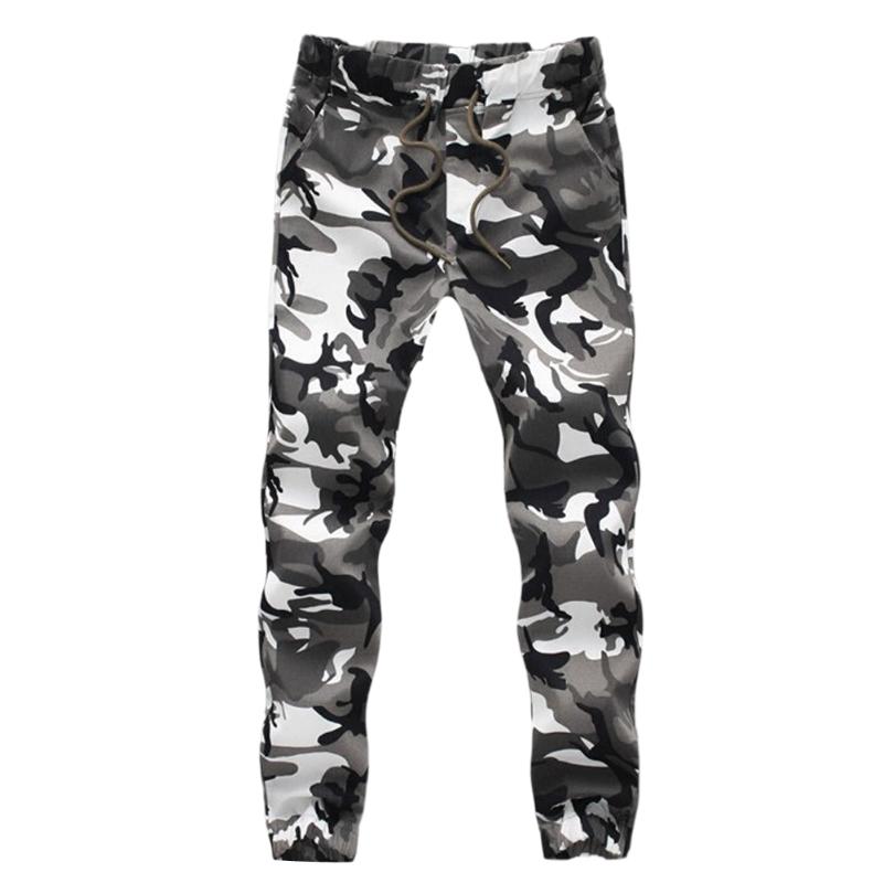 

Men Casual Camouflage Pants Comfortable Straight-Leg Pants with Elastic Waistband for Sports Outing Plus Size Outfits, Army green