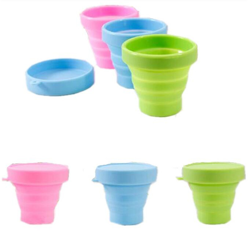 Plastique pliable tasse pliante de voyage en plein air Camp I