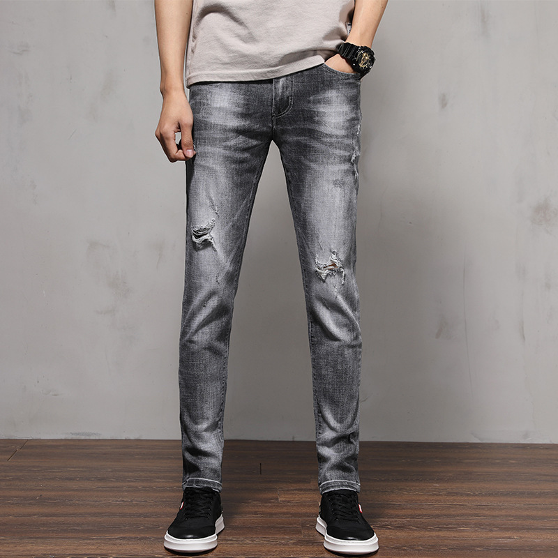 

2020 popular logo joker handsome men's trousers worn han edition cultivate morality and feet restoring ancient ways, See chart