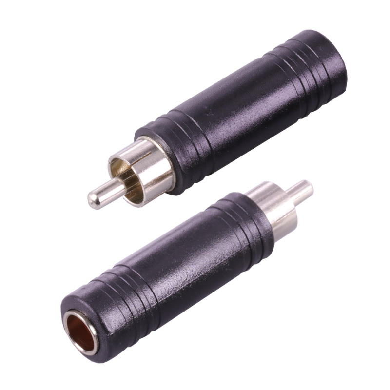 

RCA plug to 3.5mm mono stereo jack Audio and video connector of audio line