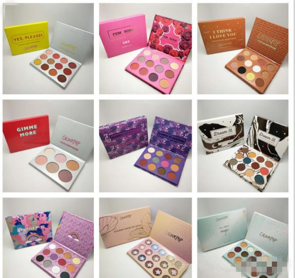 

BRAND EYES Color Pop element of surprise makeup palette eyeshadow palette eye shadow cosmetics Christmas gift 12 colors CZ73, Mixed color