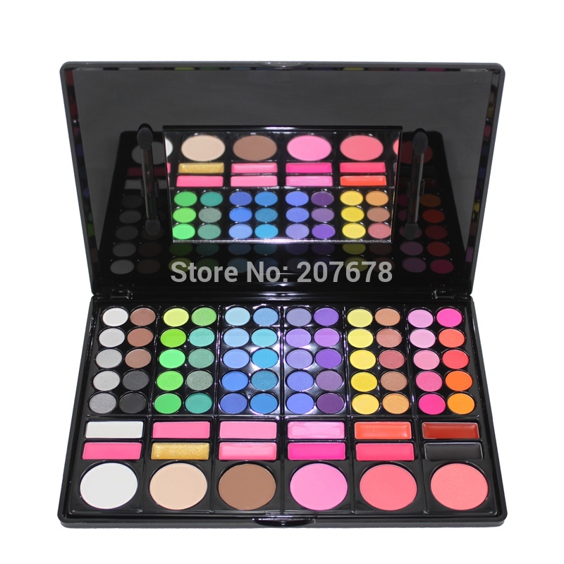 

SEPROFE Matte Eyeshadow Pallete Beauty 78 Color Eyeshadow Blush Lip Gloss Pressed Powder Lip contour Combination Make Up Set