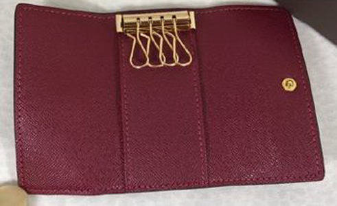 

Brown Flower MO. 4 KEY HOLDER M62631 M60705 or COTTON WALLET , Customer order, Red;blue
