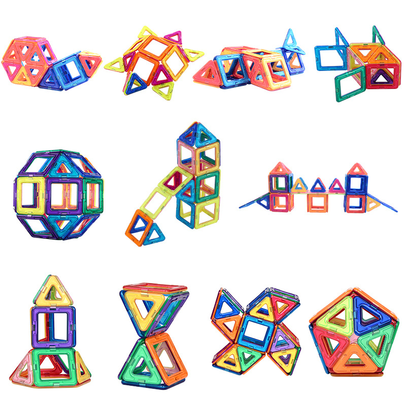 bloques con imanes para niños
