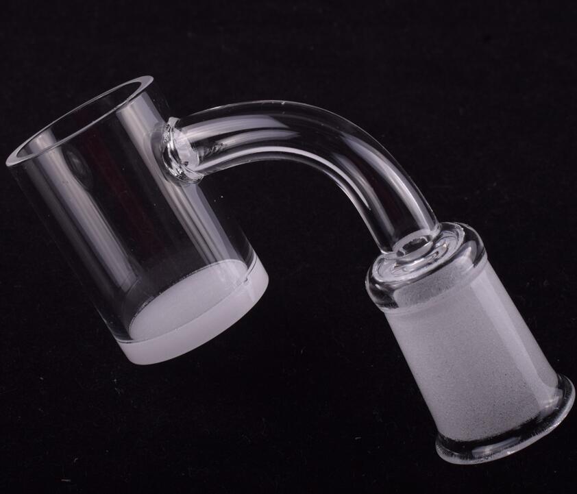 

Latest 4mm Thick Opaque Bottom Gavel Quartz Banger 10mm 14mm 18mm 45 90 Flat Top Quartz Bangers Nails For Bongs Dab Rigs