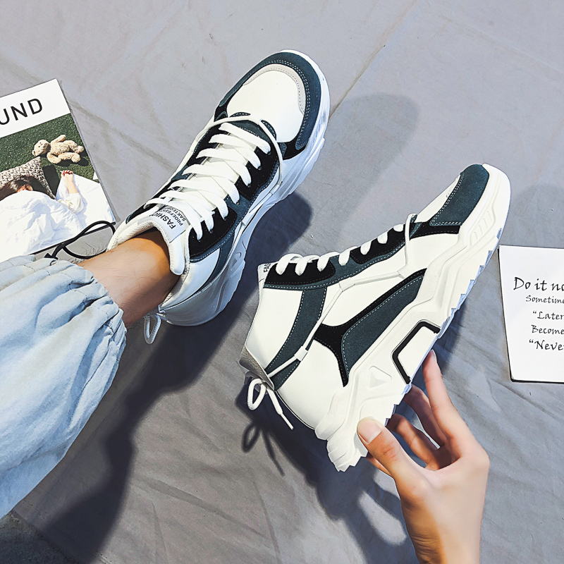 platform rubber shoes