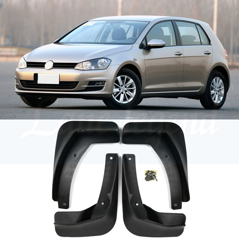 Car Accessories Fender Flares Mud Flaps Mudguards Splash Guards Mudflaps for Volkswagen VW golf 7 MK7 2014 2015 2016 2017-image-469129982