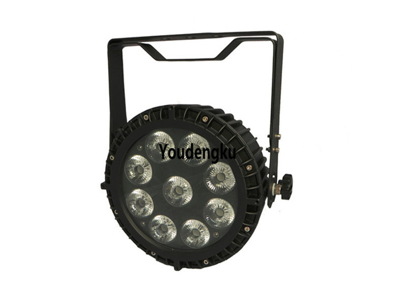 4 pieces 9x10w rgbw led flat par light outdoor waterproof mini led par can 4 in1 ip65 led par light-image-543608335